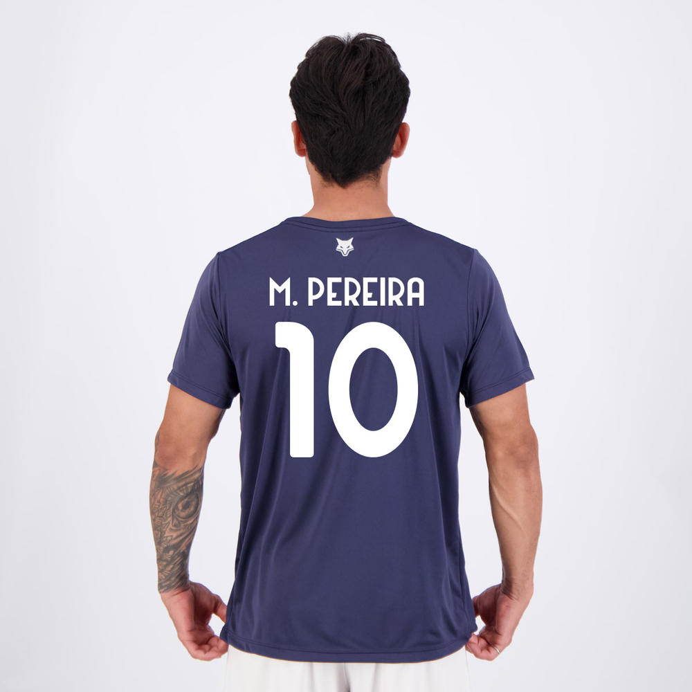 Camisa Cruzeiro Azul Petróleo 10 Matheus Pereira