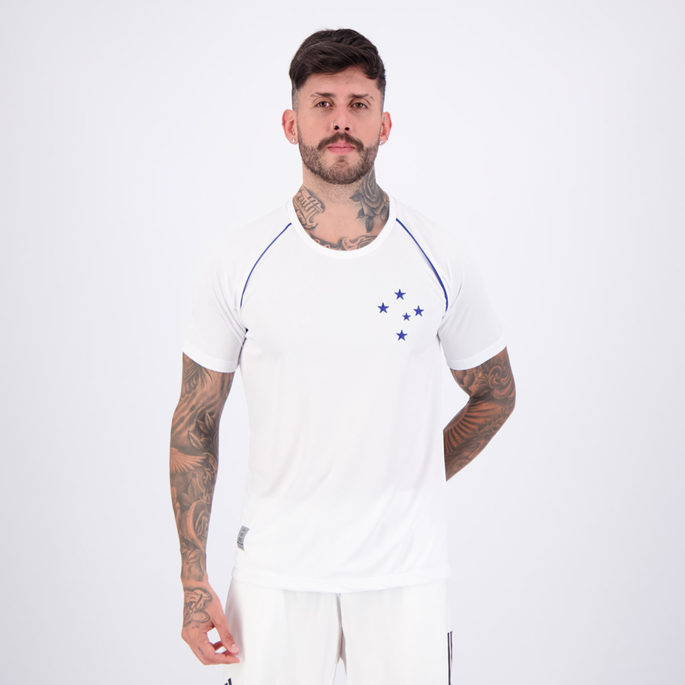 Camisa Cruzeiro Basic Branca Camisa Cruzeiro Basic Branca