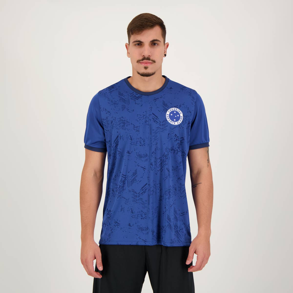 Camisa Cruzeiro Building Azul Camisa Cruzeiro Building Azul