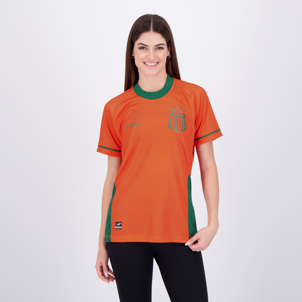 Camisa Finta Sampaio Corrêa Goleiro 2024 Feminina Laranja Camisa Finta Sampaio Corrêa Goleiro 2024 Feminina Laranja