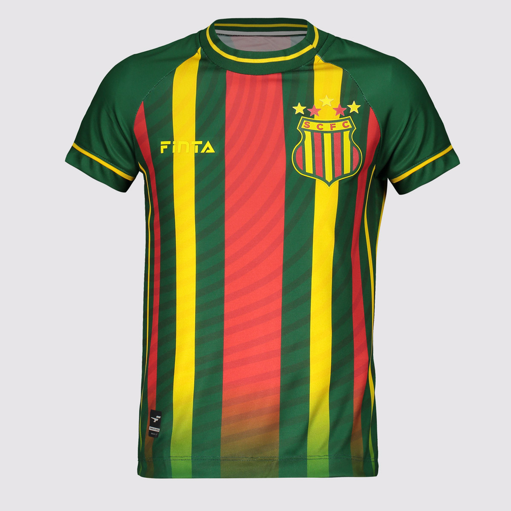 Camisa Finta Sampaio Corrêa I 2024 Infantil Verde