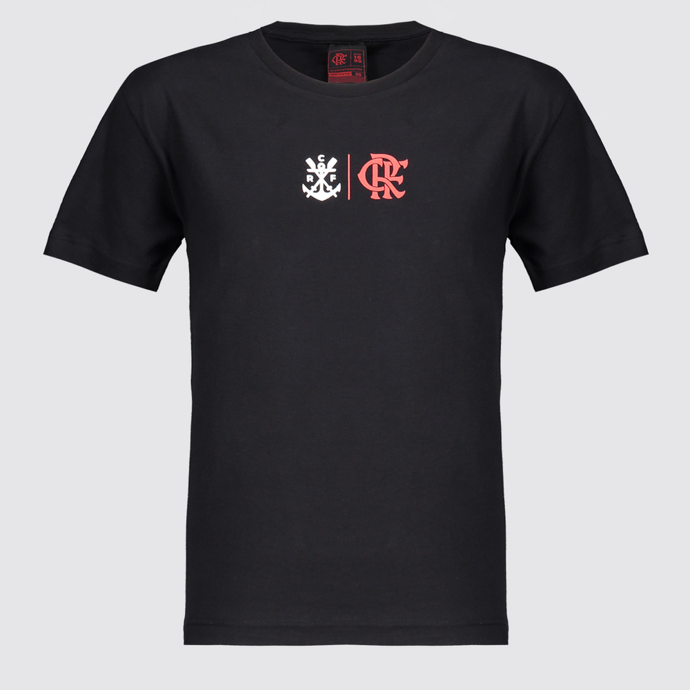 Camisa Flamengo Celebrar Infantil Preta