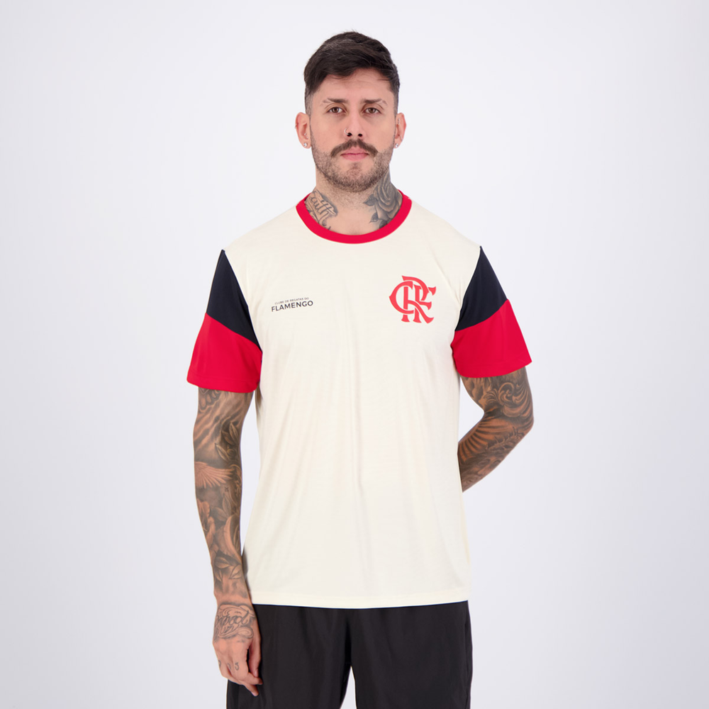 Camisa Flamengo Clamor Bege