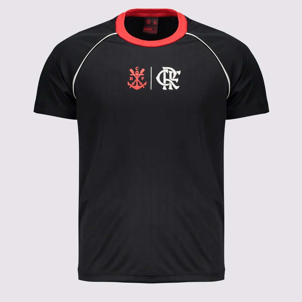 Camisa Flamengo Disparar Infantil Preta