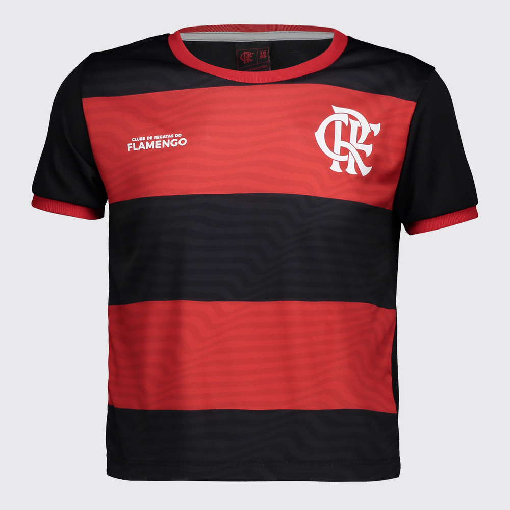 Camisa Flamengo Emoção Juvenil Listrada