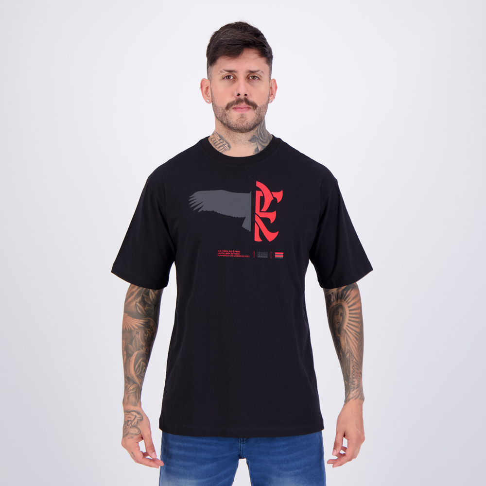 Camisa Flamengo Fluxo Preta Camisa Flamengo Fluxo Preta
