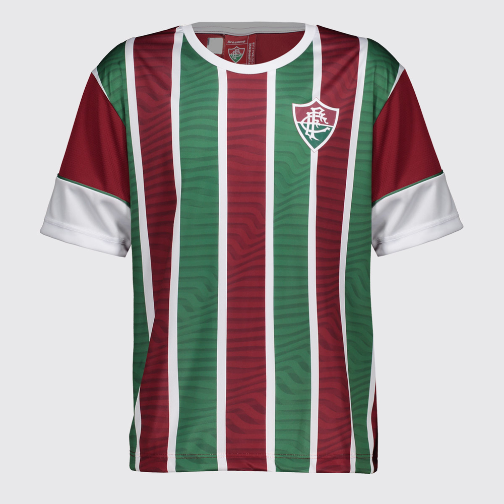 Camisa Fluminense Chiado Infantil Grená Camisa Fluminense Chiado Infantil Grená
