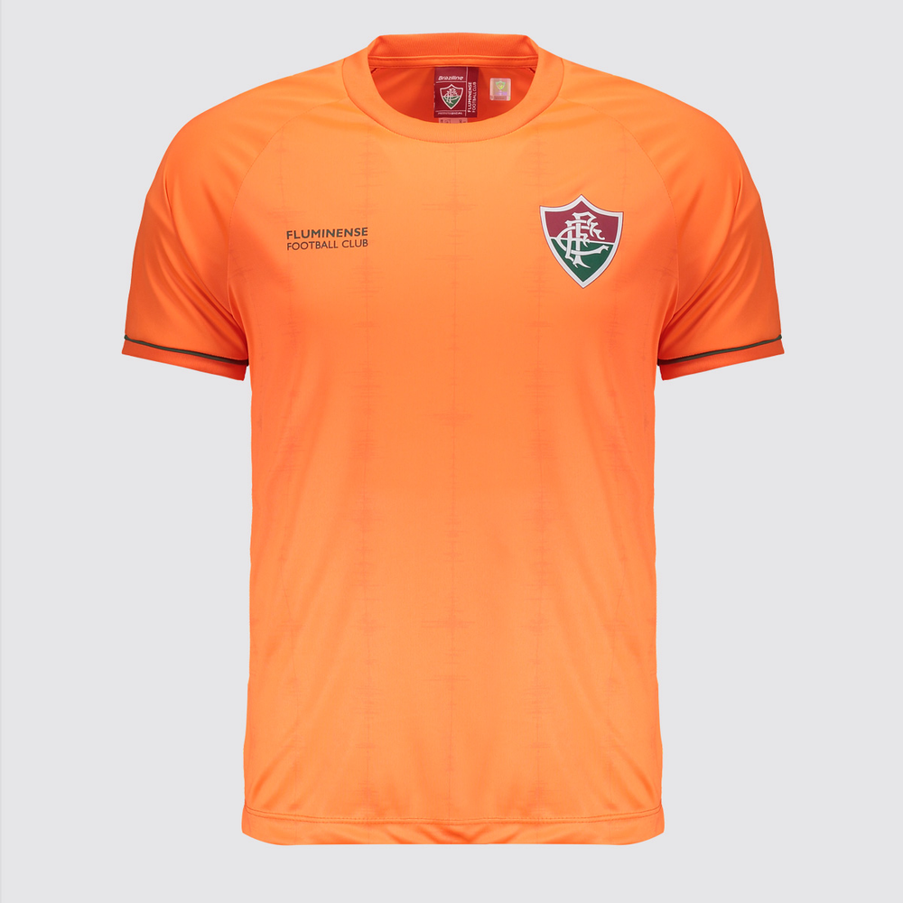 Camisa Fluminense Frequência Laranja Neon Camisa Fluminense Frequência Laranja Neon