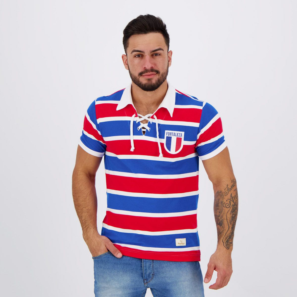 Camisa Fortaleza Retrô Cordinha Camisa Fortaleza Retrô Cordinha