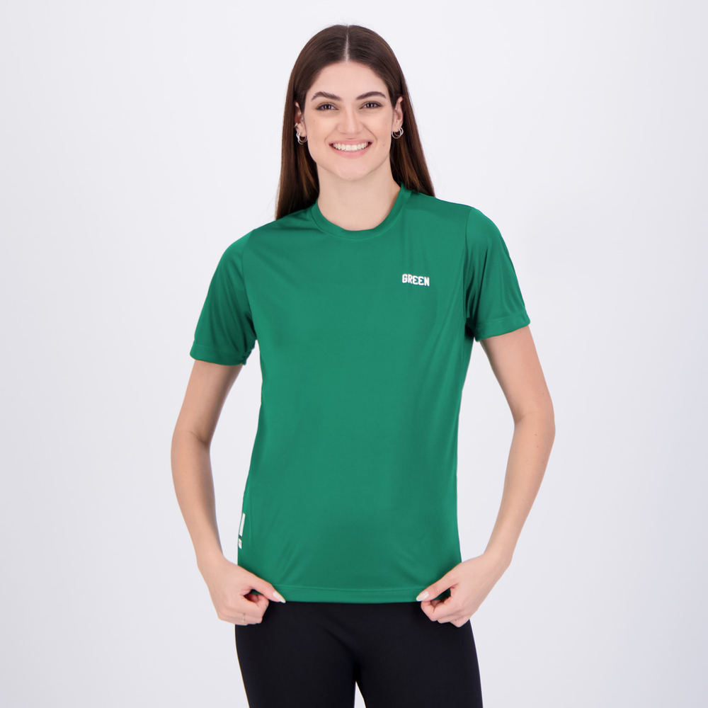 Camisa Gr33n Goiás Bandeira 2023 Feminina Verde