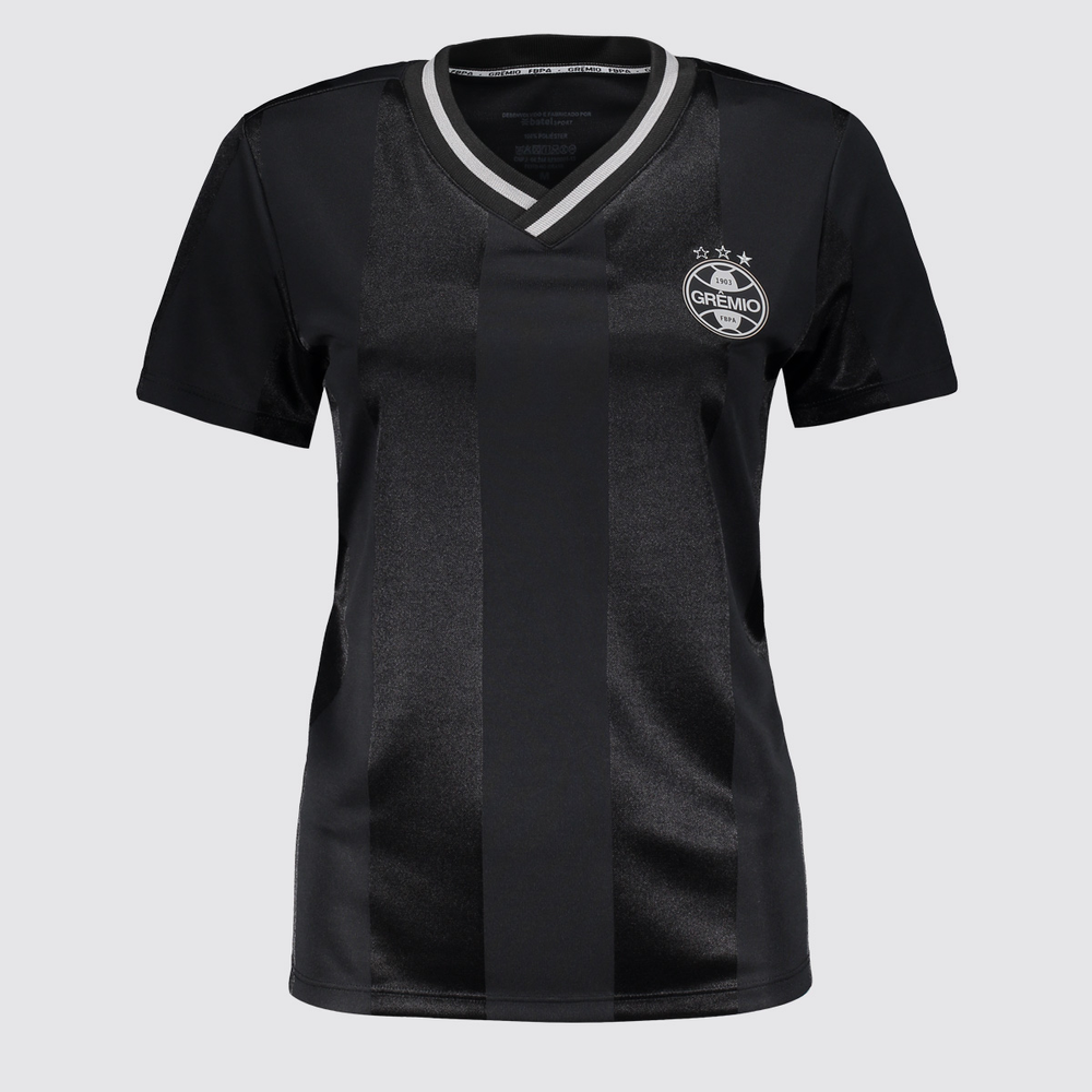 Camisa Grêmio Copeiro Feminina Preta Camisa Grêmio Copeiro Feminina Preta