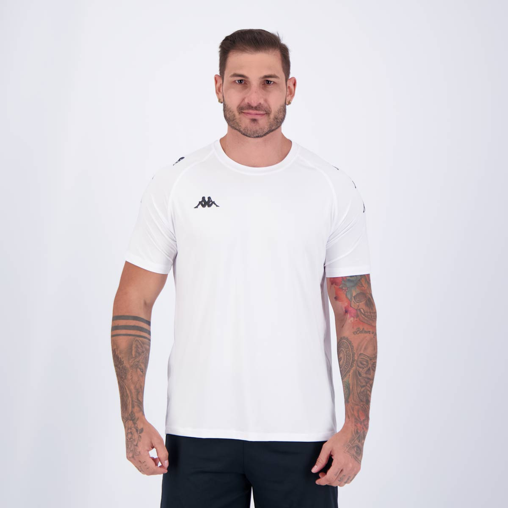 Camisa Kappa Garret Branca