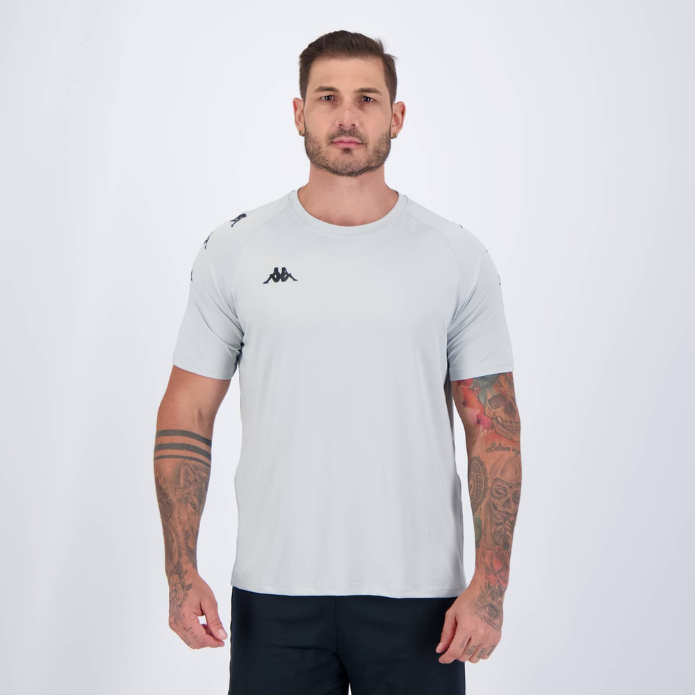 Camisa Kappa Garret Cinza Camisa Kappa Garret Cinza