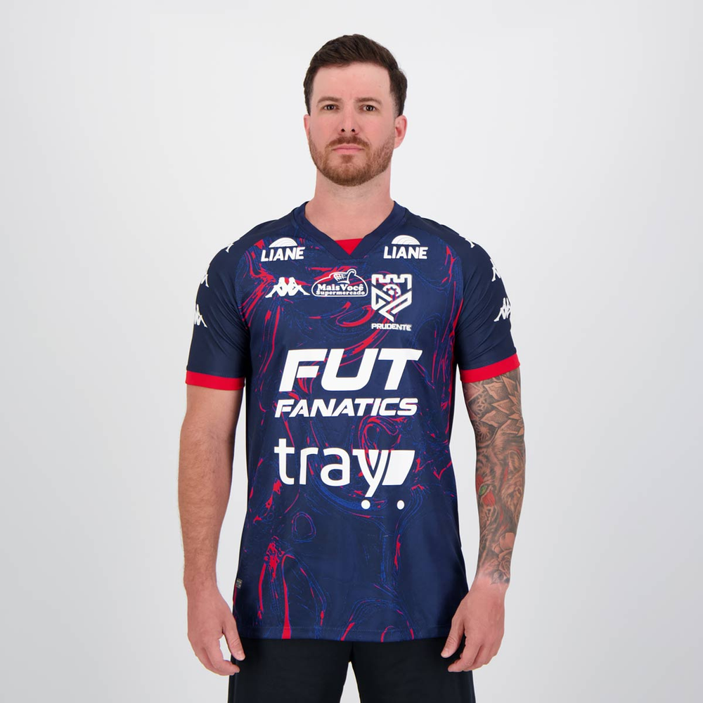 Camisa Kappa Grêmio Prudente I 2024 Camisa Kappa Grêmio Prudente I 2024