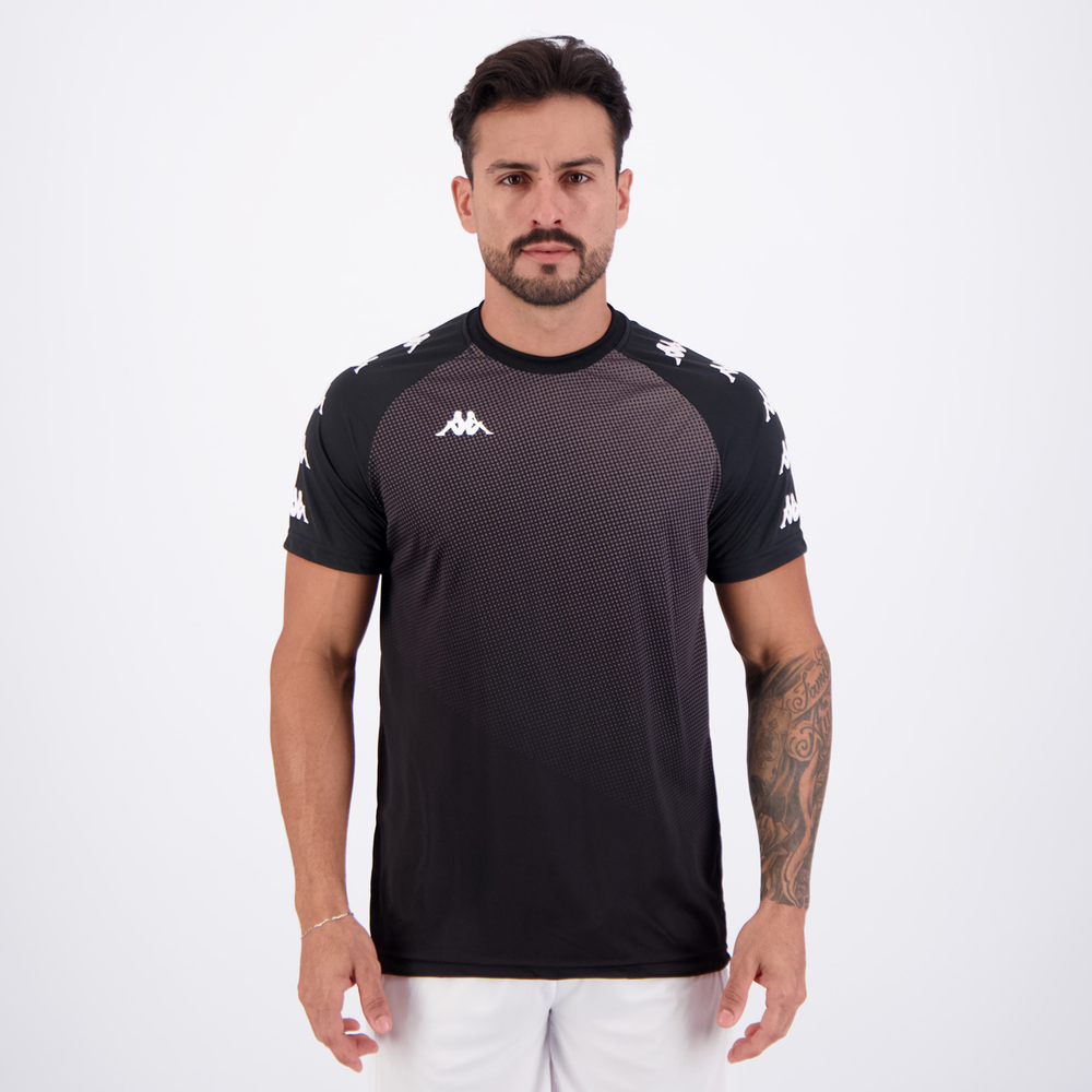 Camisa Kappa Grimes Preta