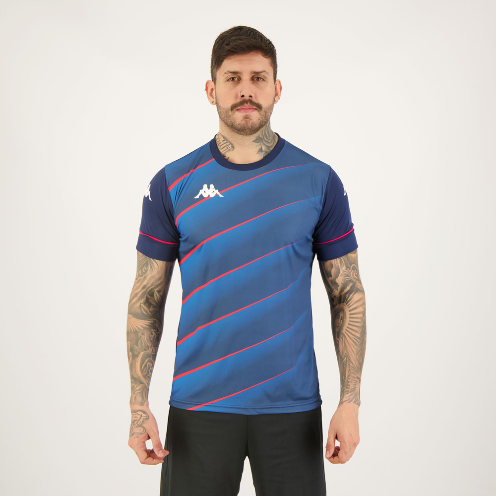 Camisa Kappa Lorgy Marinho Camisa Kappa Lorgy Marinho