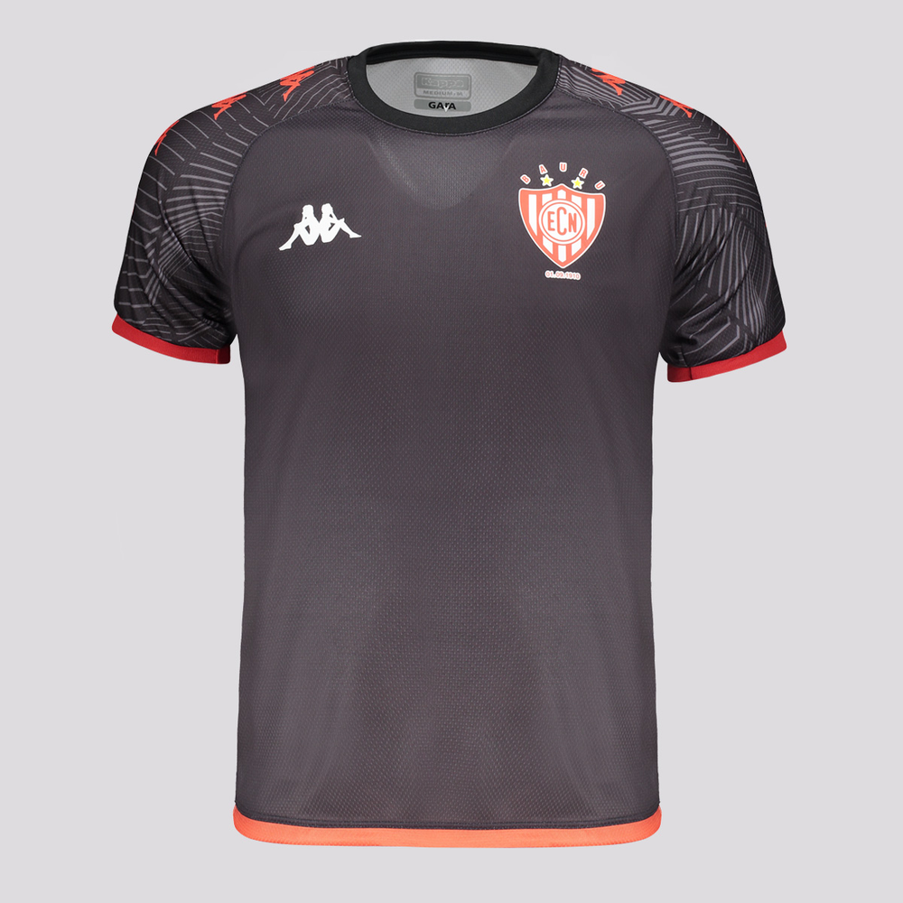 Camisa Kappa Noroeste Supporter Edinburgh 2025 Preta Camisa Kappa Noroeste Supporter Edinburgh 2025 Preta