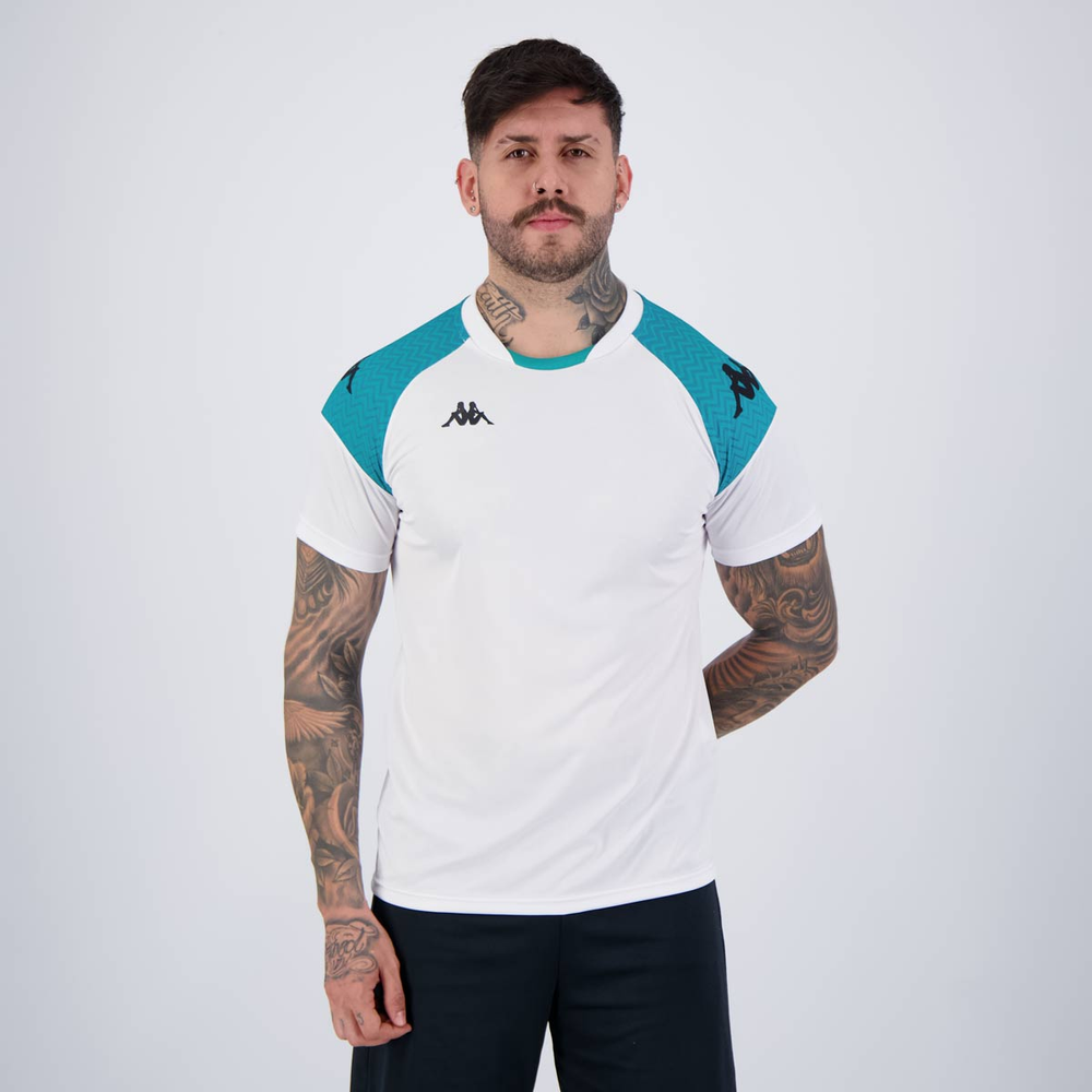 Camisa Kappa Sammy Branca Camisa Kappa Sammy Branca