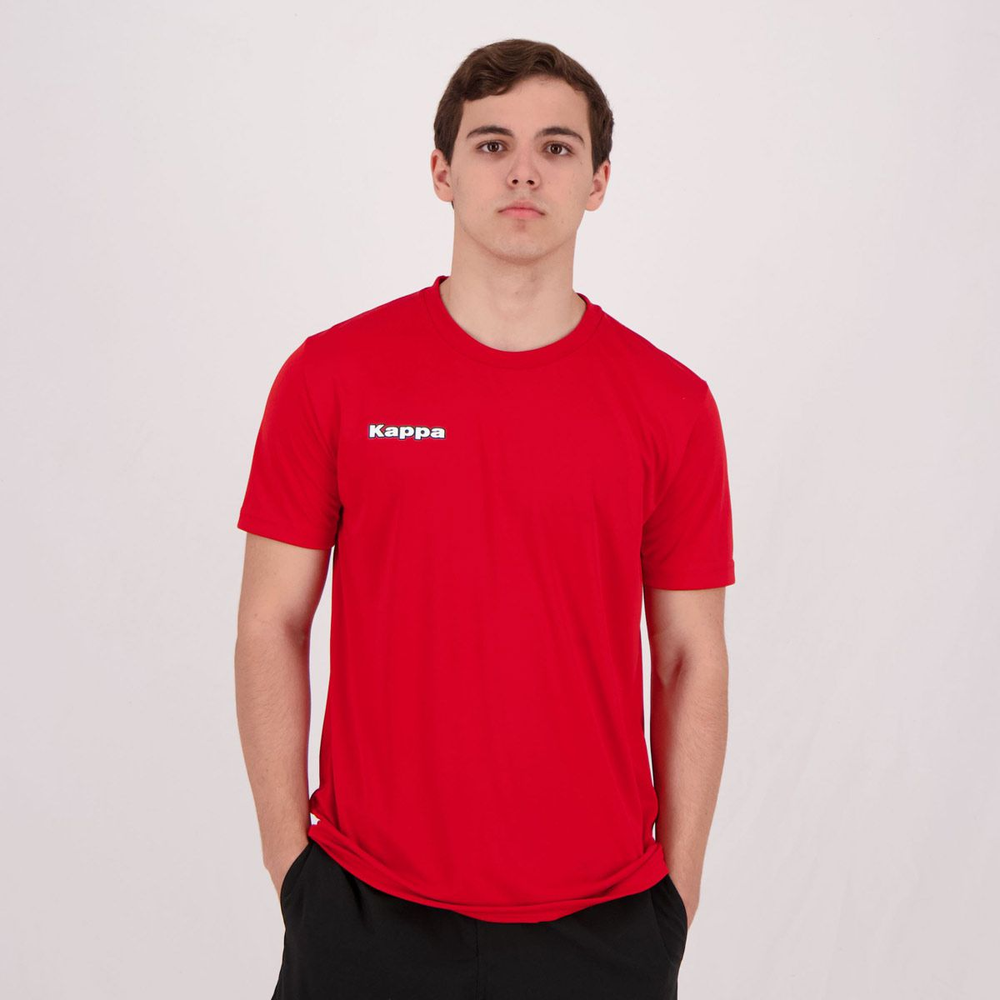 Camisa Kappa Shangai 17 Vermelha Camisa Kappa Shangai 17 Vermelha