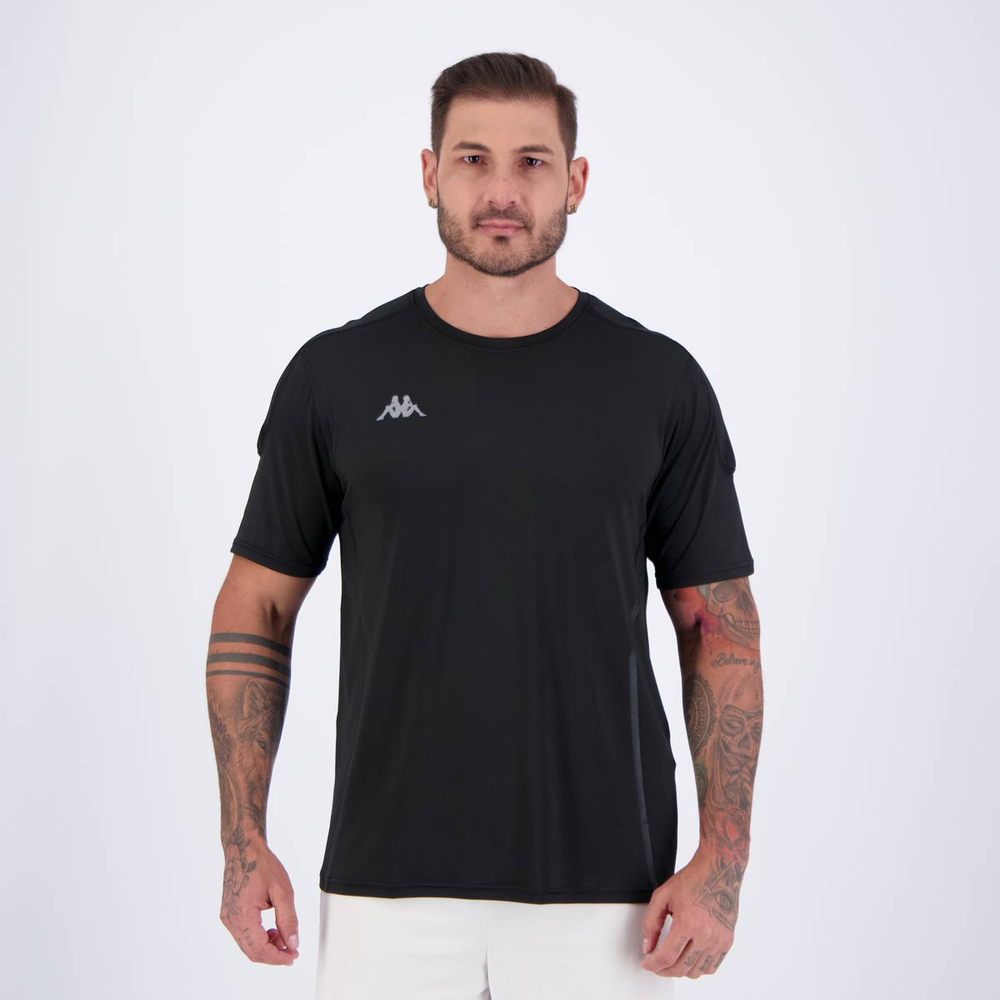 Camisa Kappa Tully Preta Camisa Kappa Tully Preta