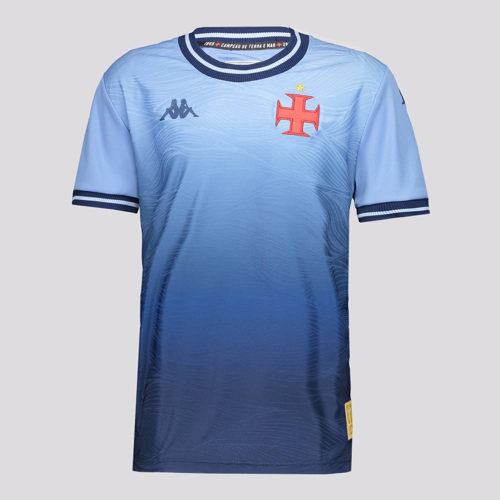 Camisa Kappa Vasco Goleiro III 2025 Juvenil