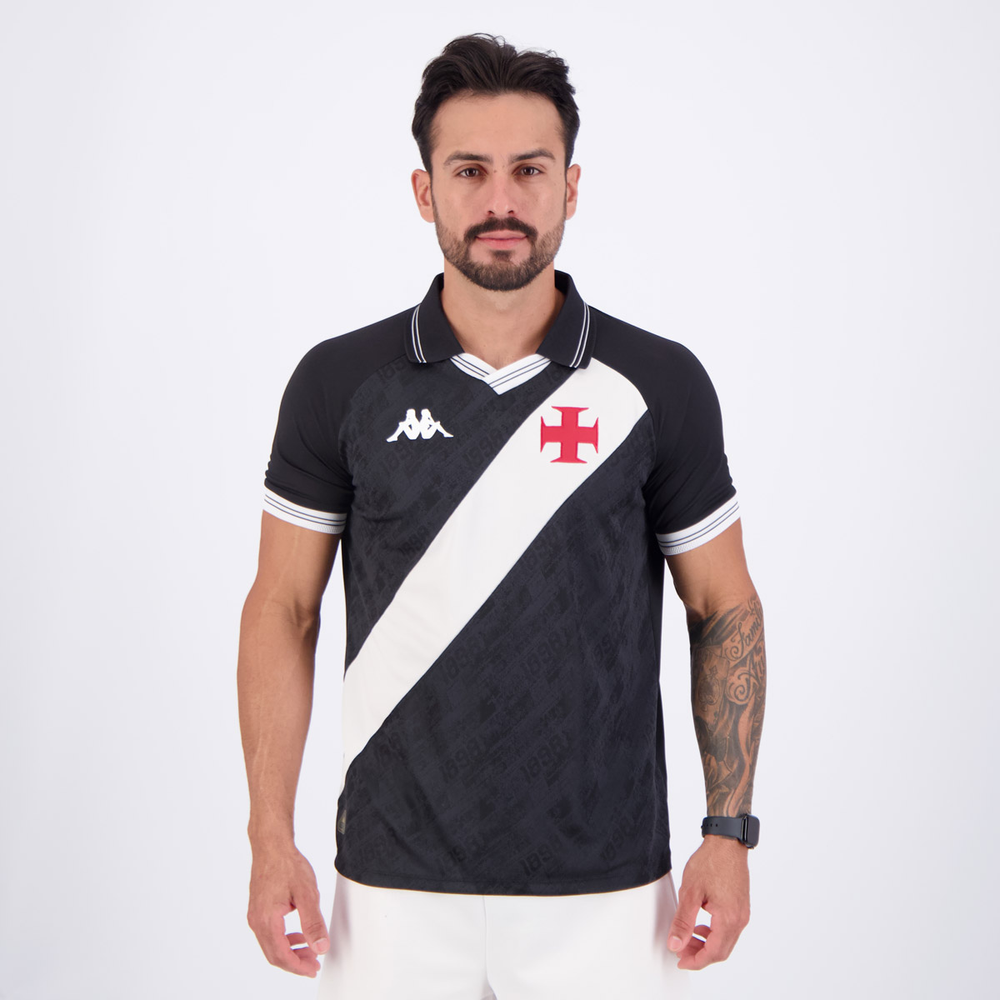 Camisa Kappa Vasco I 2025 Camisa Kappa Vasco I 2025