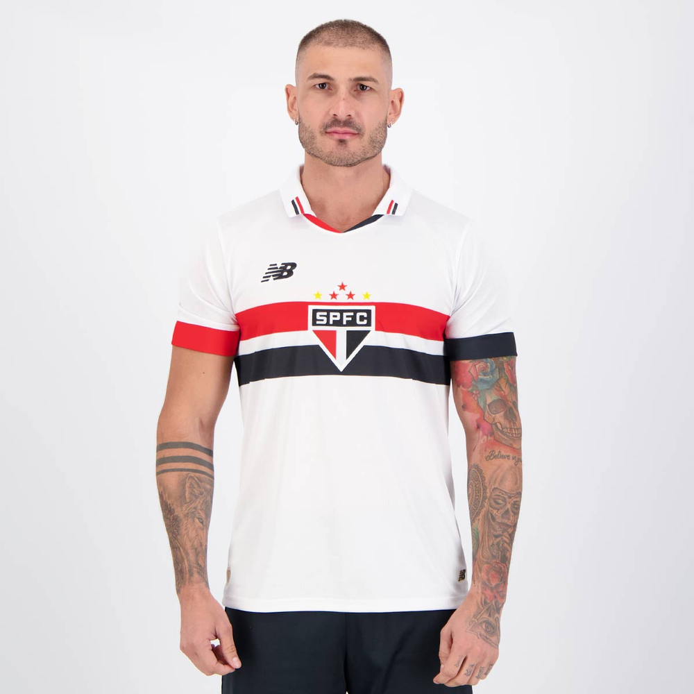 Camisa New Balance São Paulo I 2024 Camisa New Balance São Paulo I 2024