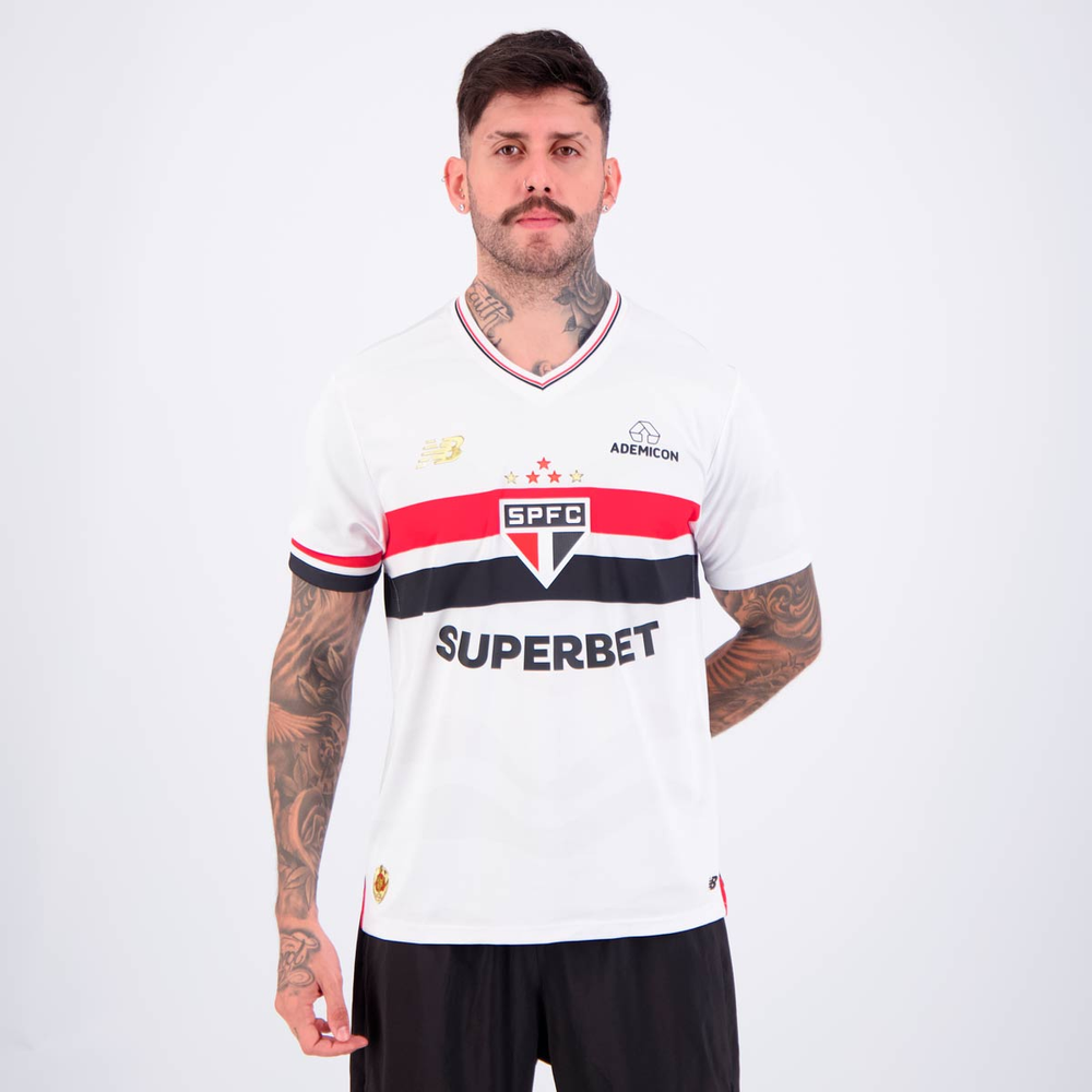 Camisa New Balance São Paulo I 2025 Jogador Camisa New Balance São Paulo I 2025 Jogador