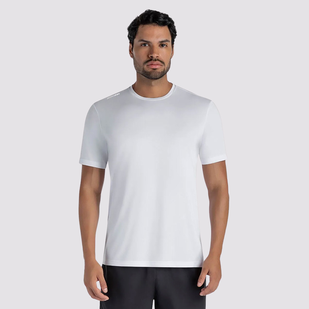 Camisa Olympikus Essential MC 2.0 Branca Camisa Olympikus Essential MC 2.0 Branca