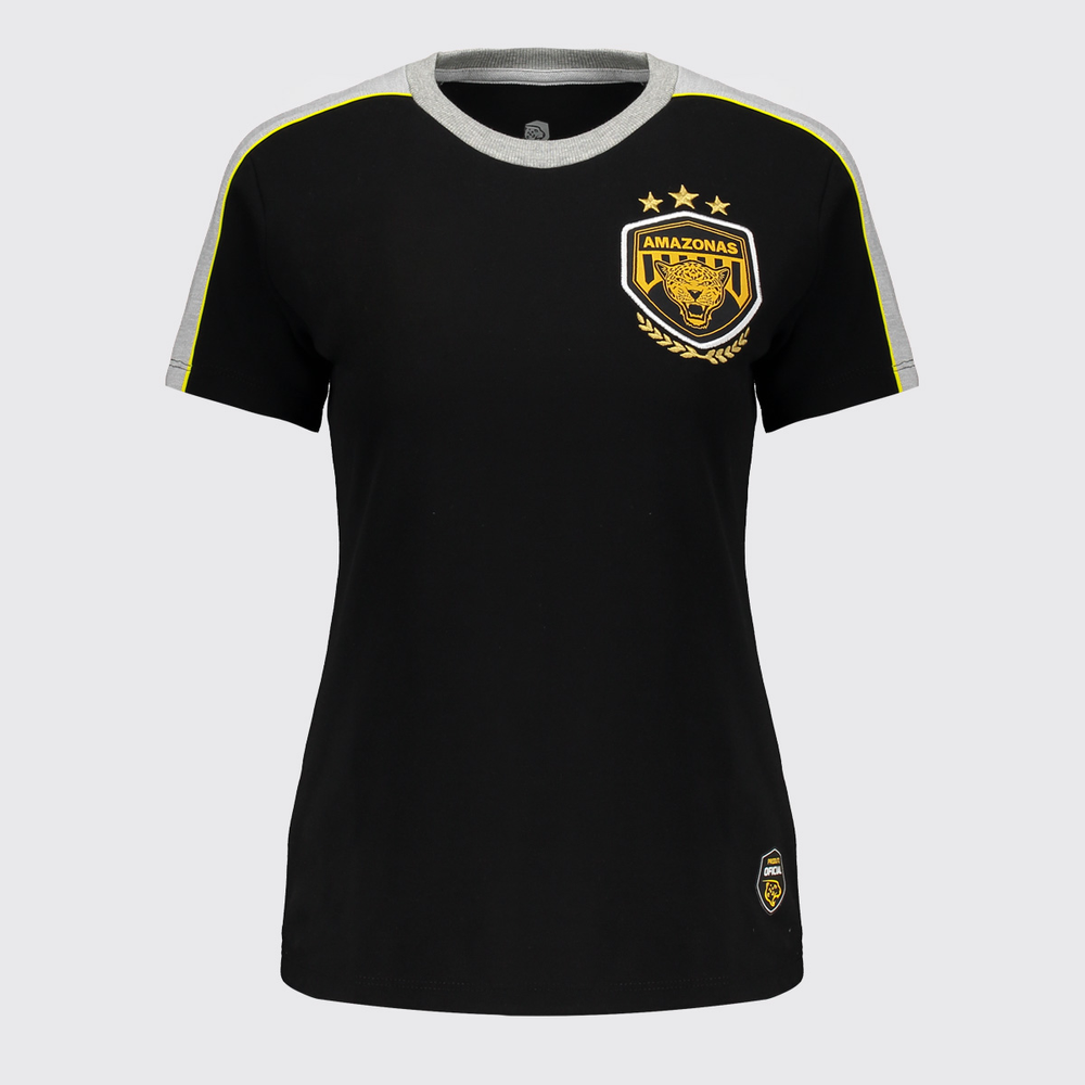 Camisa Onça Amazonas Concentração 2025 Feminina Camisa Onça Amazonas Concentração 2025 Feminina