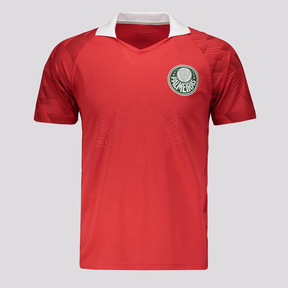 Camisa Palmeiras Goalkeeper III Vermelha Camisa Palmeiras Goalkeeper III Vermelha