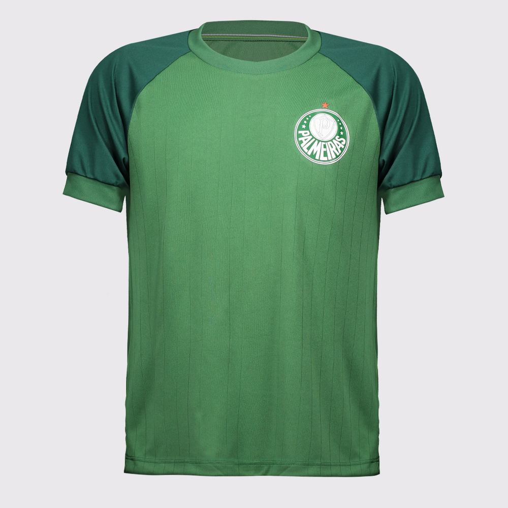 Camisa Palmeiras Line Juvenil Verde Camisa Palmeiras Line Juvenil Verde