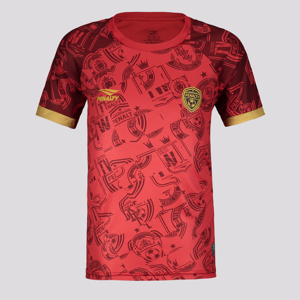Camisa Penalty Seleções Juvenil Vermelha