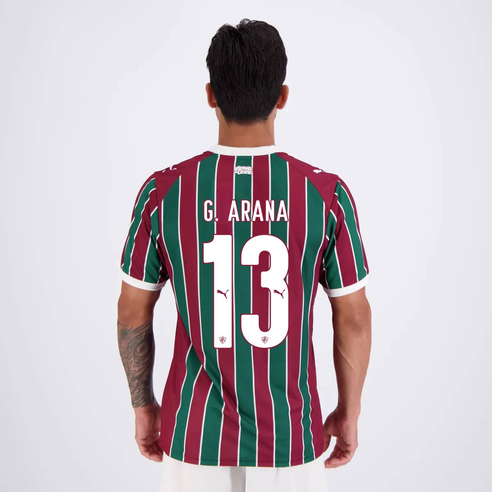 Camisa Puma Fluminense I 2026 13 G. Arana Camisa Puma Fluminense I 2026 13 G. Arana
