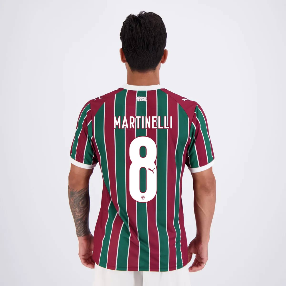 Camisa Puma Fluminense I 2026 8 Martinelli Camisa Puma Fluminense I 2026 8 Martinelli