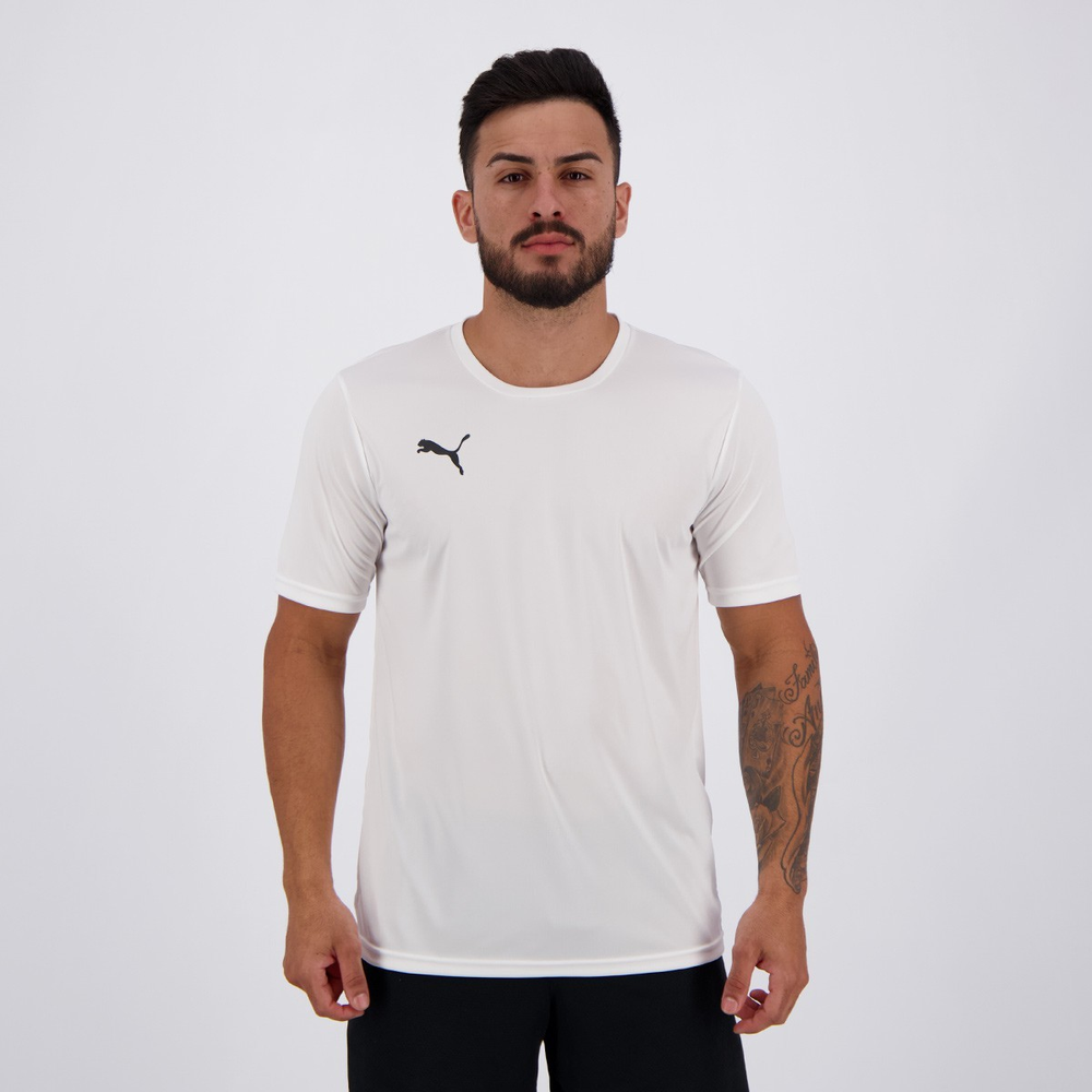 Camisa Puma Liga Jersey Branca Camisa Puma Liga Jersey Branca