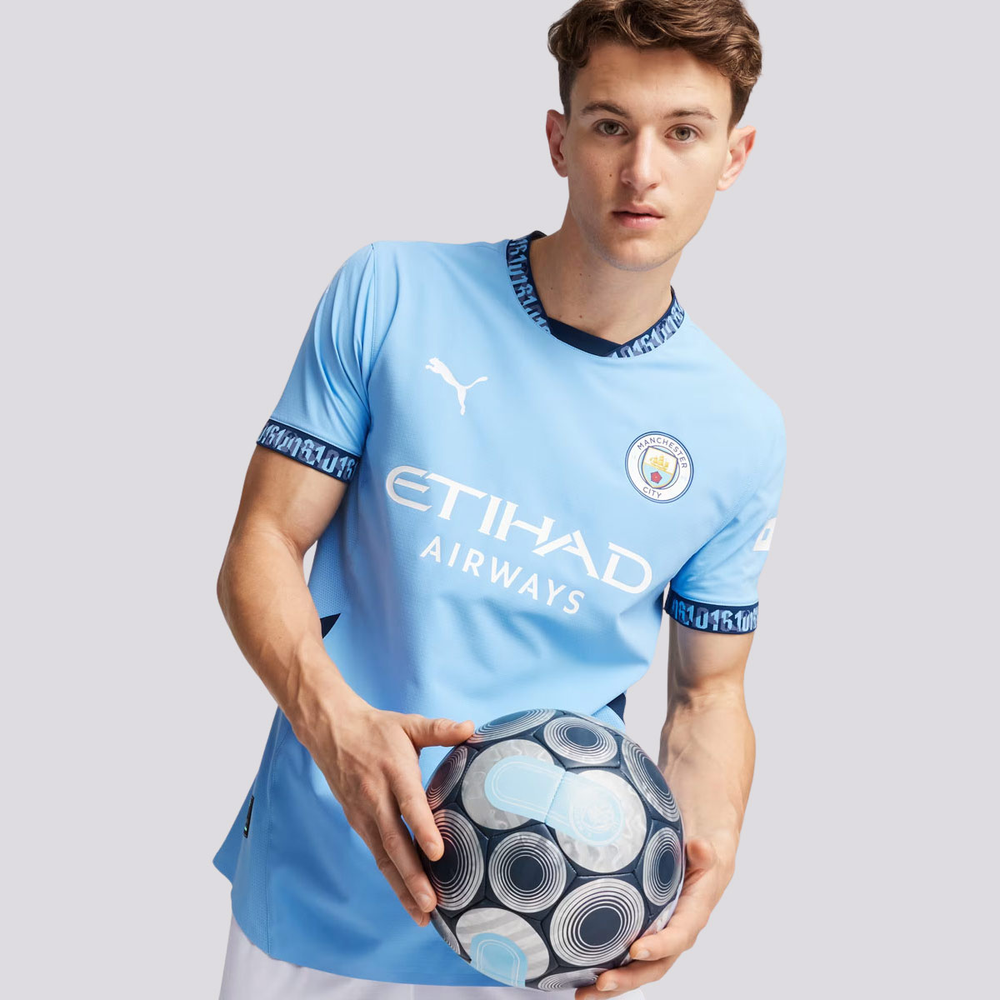 Camisa Puma Manchester City Home 2025 Jogador Camisa Puma Manchester City Home 2025 Jogador