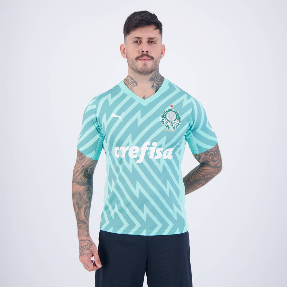 Camisa Puma Palmeiras Goleiro II 2024 Camisa Puma Palmeiras Goleiro II 2024