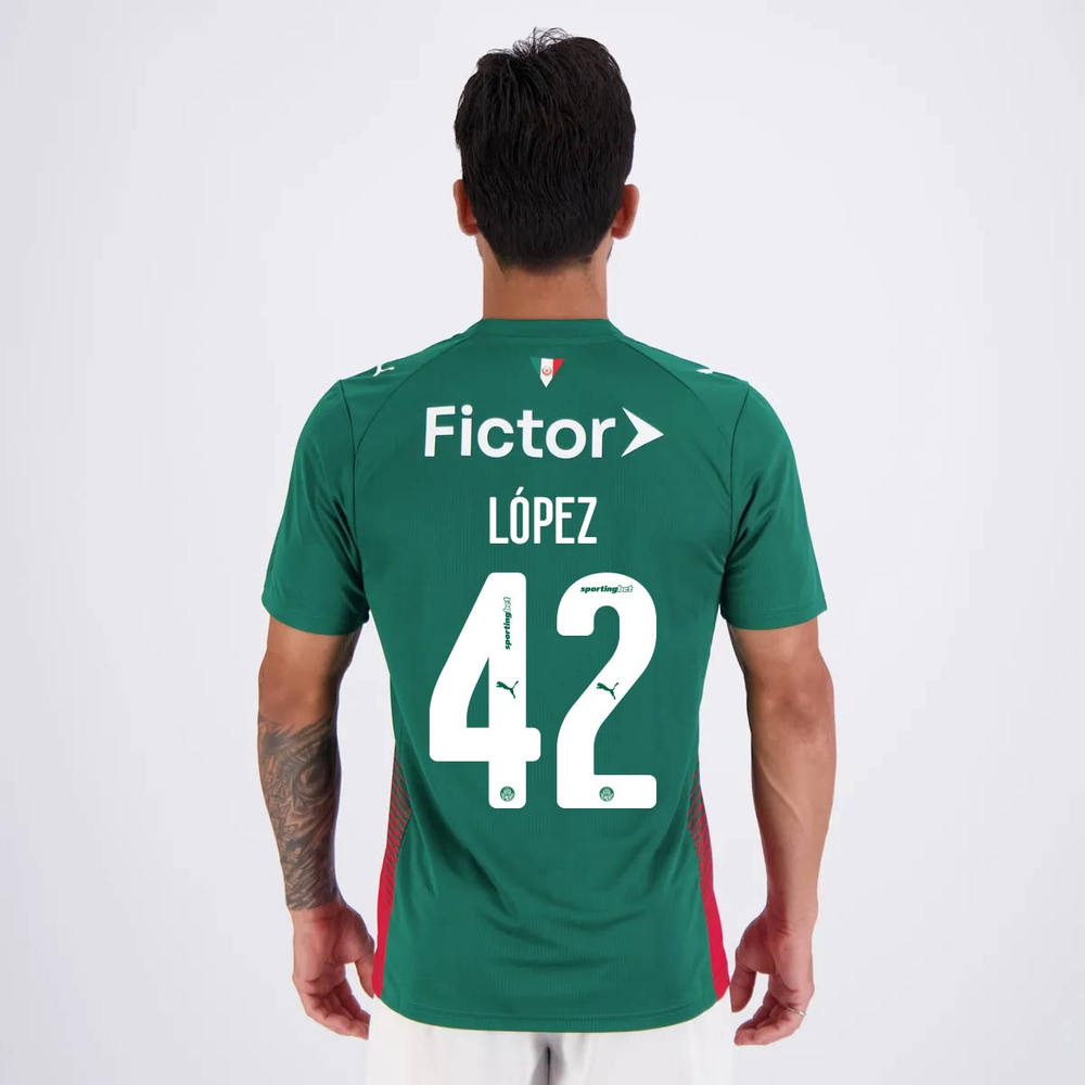 Camisa Puma Palmeiras I 2026 42 López Camisa Puma Palmeiras I 2026 42 López