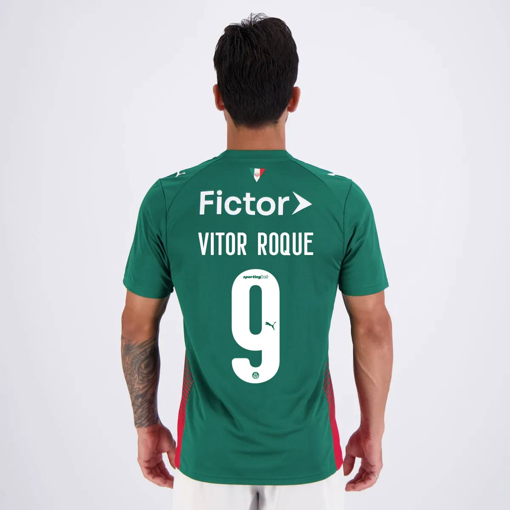 Camisa Puma Palmeiras I 2026 9 Vitor Roque Camisa Puma Palmeiras I 2026 9 Vitor Roque