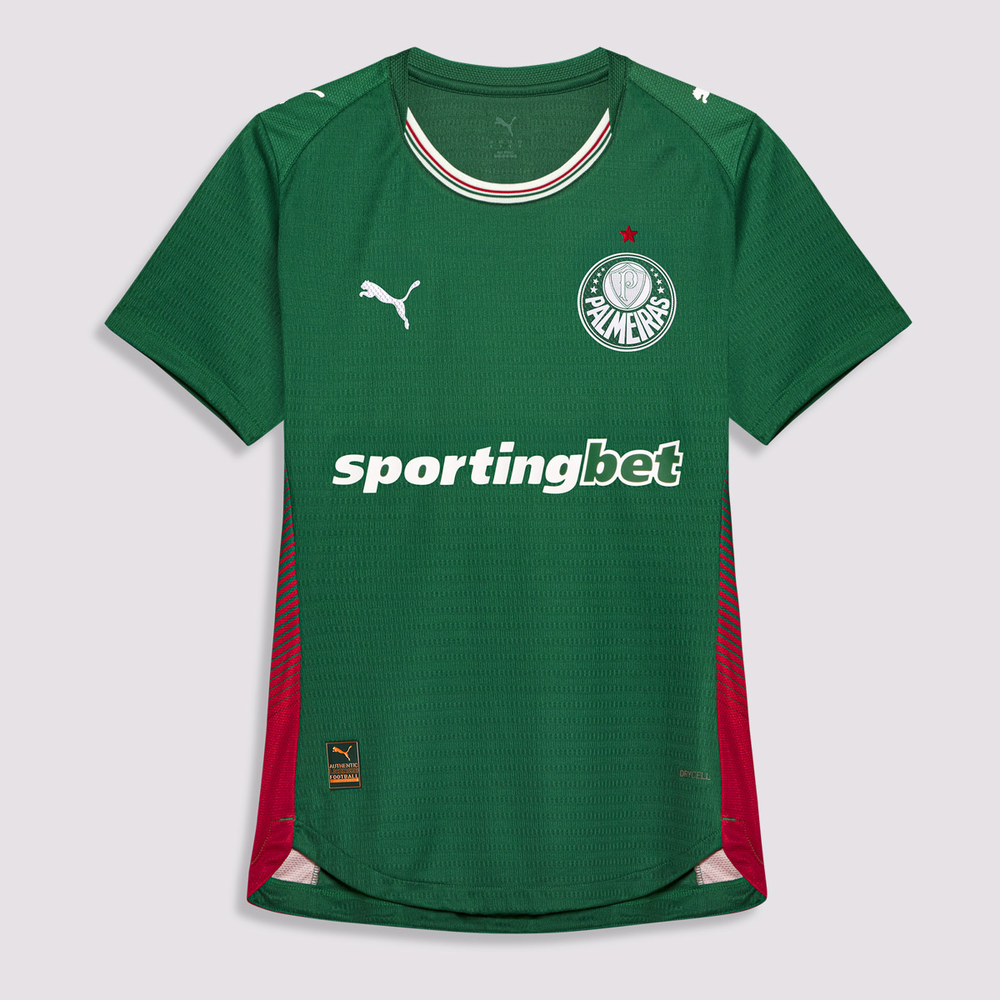 Camisa Puma Palmeiras I 2026 Feminina Jogador