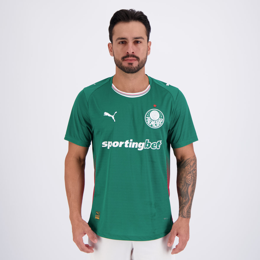 Camisa Puma Palmeiras I 2026 Jogador Camisa Puma Palmeiras I 2026 Jogador