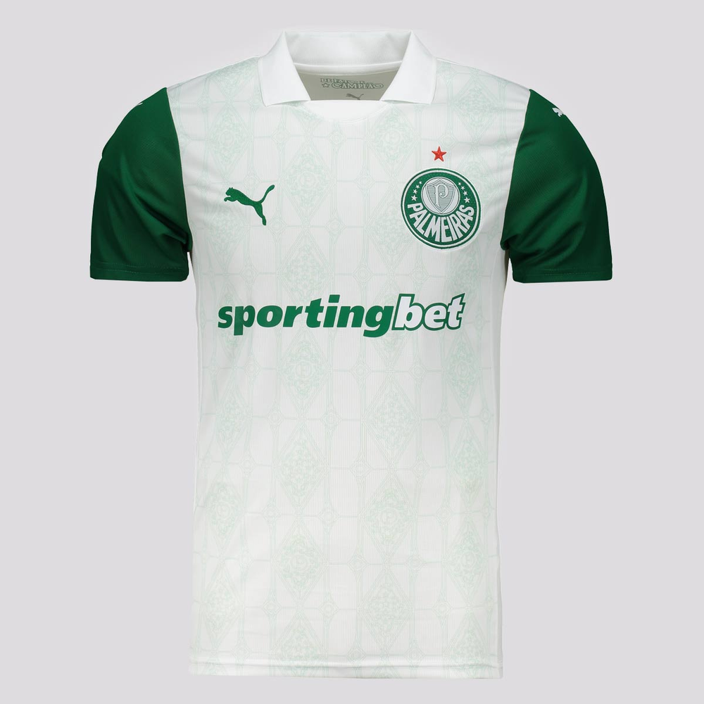 Camisa Puma Palmeiras II 2025 Camisa Puma Palmeiras II 2025