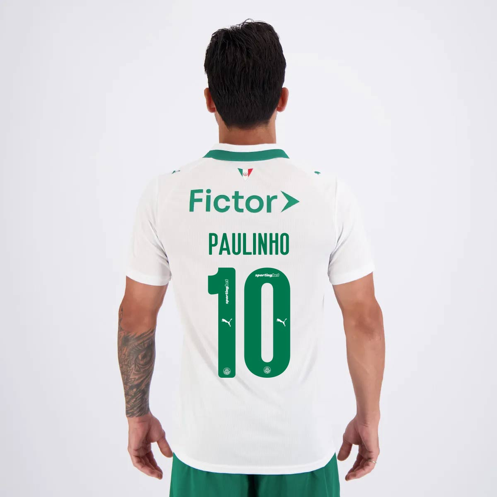Camisa Puma Palmeiras II 2026 10 Paulinho Camisa Puma Palmeiras II 2026 10 Paulinho