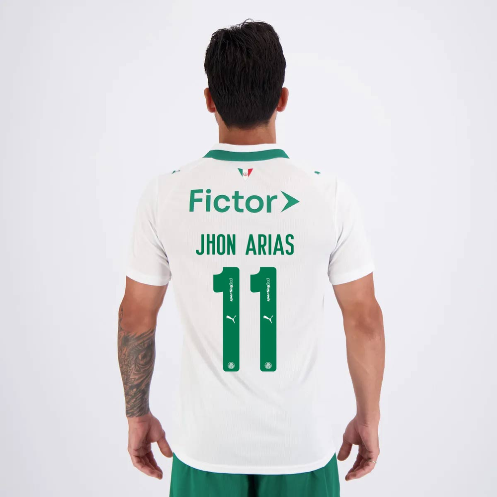 Camisa Puma Palmeiras II 2026 11 Jhon Arias Camisa Puma Palmeiras II 2026 11 Jhon Arias