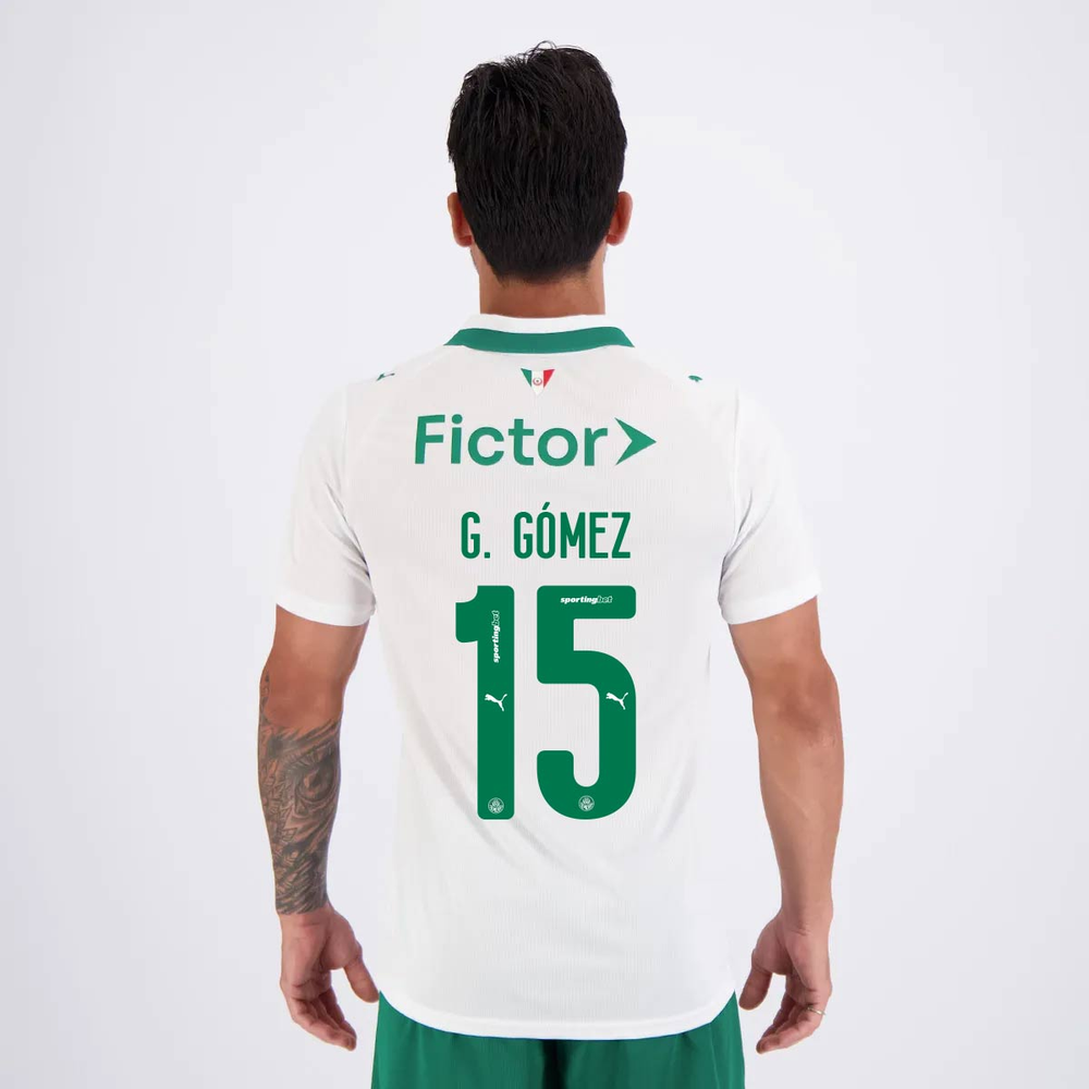 Camisa Puma Palmeiras II 2026 15 G. Gómez
