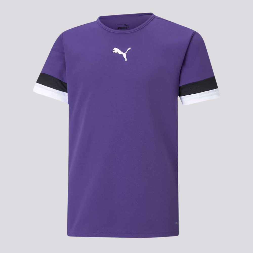 Camisa Puma Teamrise Roxa Camisa Puma Teamrise Roxa