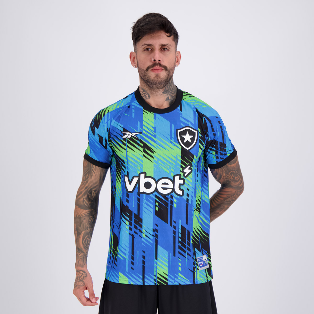 Camisa Reebok Botafogo Goleiro I 2026 Camisa Reebok Botafogo Goleiro I 2026