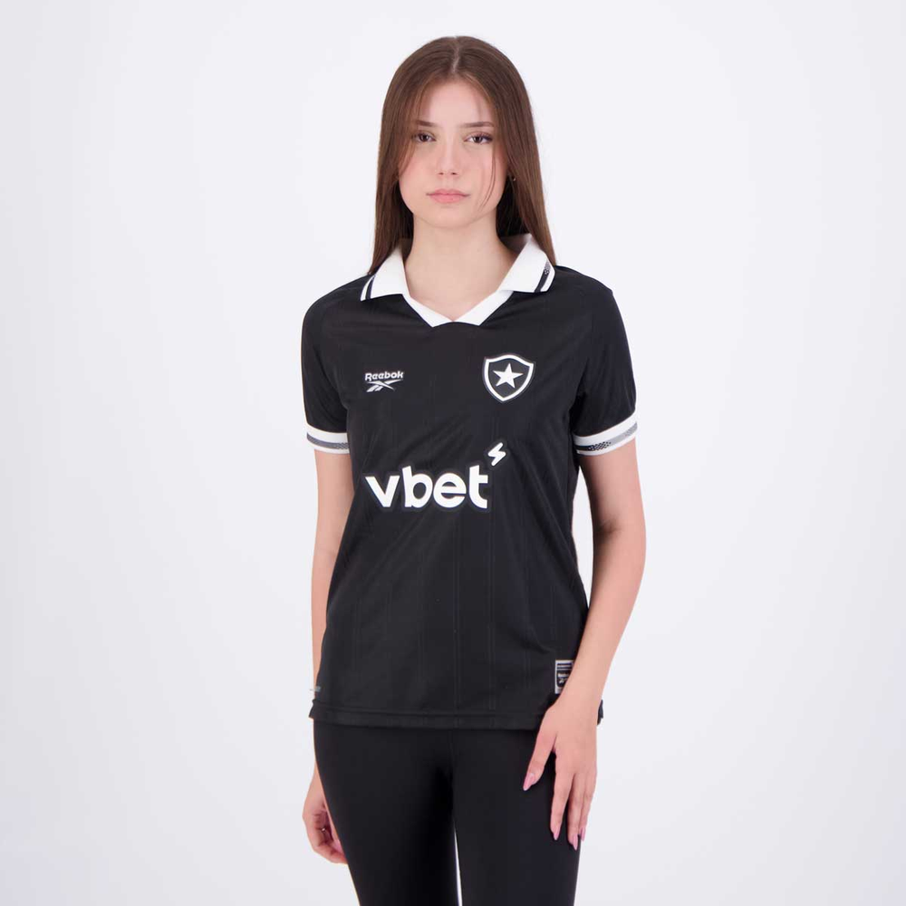 Camisa Reebok Botafogo II 2025 Feminina Camisa Reebok Botafogo II 2025 Feminina