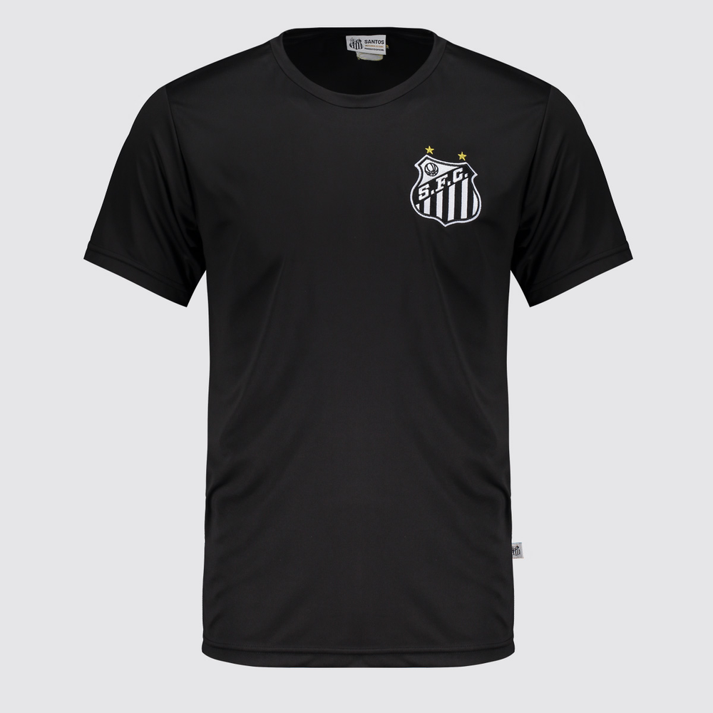 Camisa Santos II Logo Preta Camisa Santos II Logo Preta